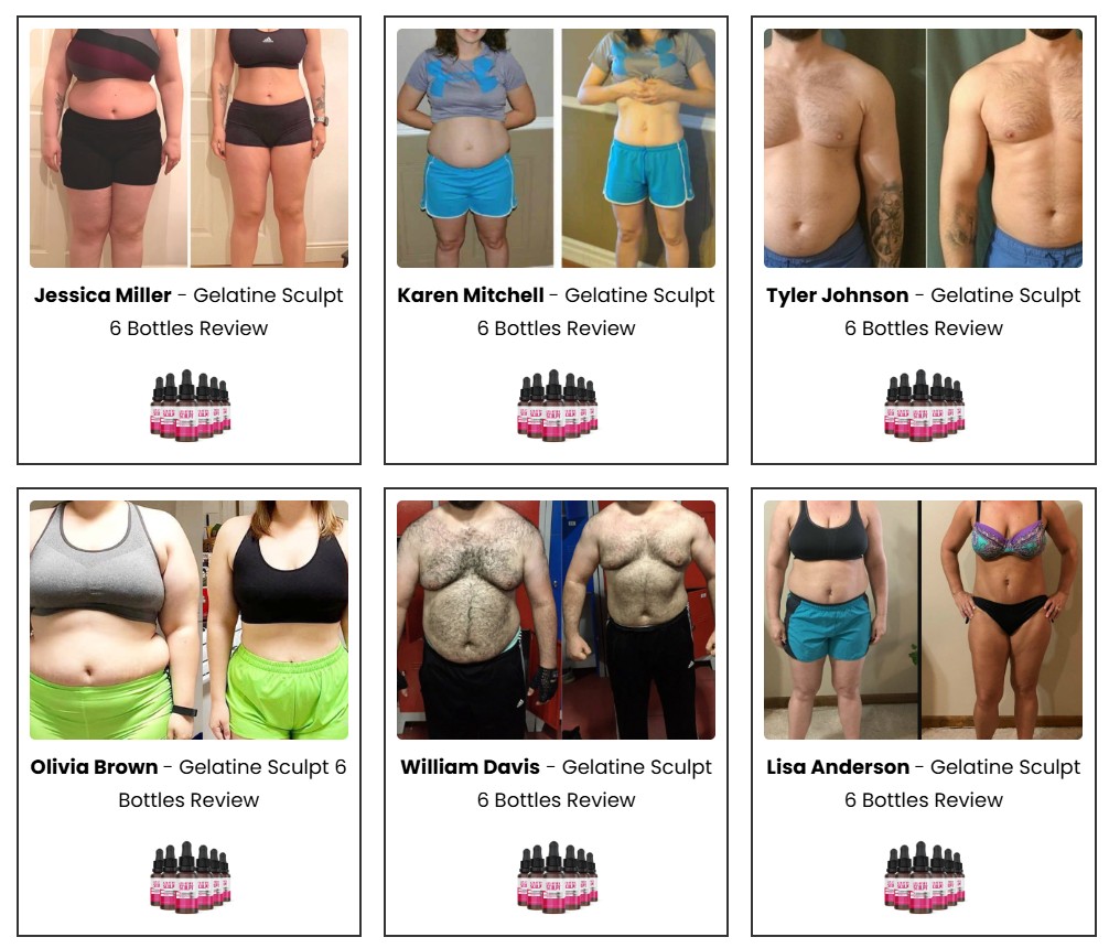 Customer reviews collage